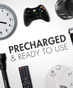 Alternative view of Tenergy TN141 2 Bay 9V Smart Charger with 2 Pack Centura Low Self-Discharge 9V NiMH Rechargeable Batteries Charger + 2 Pcs Centura Batteries