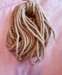 KINGLAKE Natural Thick Strong Jute Rope 66 Feet 5mm 3 Ply Hemp Rope Cord for Arts Crafts DIY Decoration Gift Wrapping 5mmx66 ft Brown 34 71oTHDN2ZRL