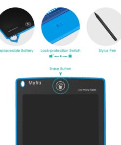 mafiti 10 Pack LCD Writing Tablet 8.5 Inch Electronic Drawing Pads for Kids Portable Ewriter Doodle Board Blue 10pack Blue 11 71oULDQX gL