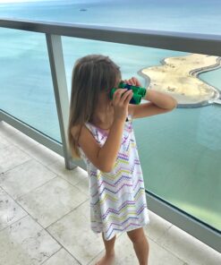 Binoculars for Kids 8x21 High-Resolution - Kids Binoculars Gift Set for Boys & Girls, Shockproof & Compact for Bird Watching, Travel, Hiking, Camping, Hunting, Children Outdoor Gear Green/Blue 45 71oUoYXMINL 1