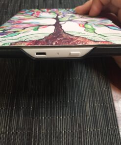 Fintie Slimshell Case for 6" Kindle Paperwhite 2012-2017 (Model No. EY21 & DP75SDI) - Lightweight Protective Cover with Auto Sleep/Wake (Not Fit Paperwhite 10th & 11th Gen), Love Tree 54 71oV11I1cWL 1