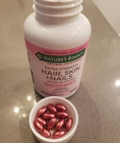 Nature's Bounty Optimal Solutions Hair Skin & Nails Extra Strength Softgels, 150 Count (Pack of 1) Package may vary 38 71oVIbHeoyL