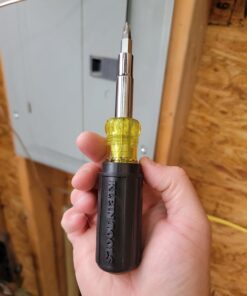 Klein Tools 32500 11-in-1 Screwdriver / Nut Driver Set, 8 Bits (Phillips, Slotted, Torx, Square), 3 Nut Driver Sizes, Cushion Grip Handle Plastic 50 71oVnMxhaqL