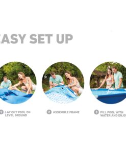 INTEX 28201EH 10ft x 30in Metal Frame Pool with Cartridge Filter Pump for Above-Ground Pool 28 71oXD4Bi6L