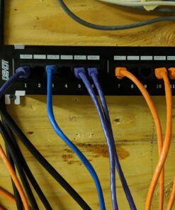 Dshot 12 Port UTP 10 inch Cat6 Network Wall Mount Surface Patch Panel 37 71oXGrvNibL