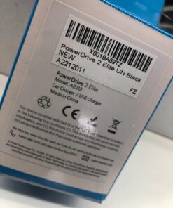 Anker 24W 4.8A Car Charger, 2-Port Ultra-Compact PowerDrive 2 Elite with PowerIQ Technology and LED for iPhone XS/Max/XR/X/8/7/6/Plus, iPad Pro/Air/Mini, Galaxy Note/S Series, LG, Nexus, HTC, and More Black 56 71oXXIS9shL