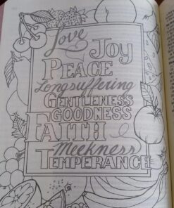 KJV Holy Bible, My Creative Bible, Faux Leather Flexcover - Ribbon Marker, King James Version, Pink Floral 61 71oYQgkPLhL