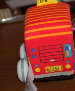 Melissa & Doug K's Kids Pull-Back Vehicle Set - Soft Baby Toy Set With 4 Cars and Trucks and Carrying Case - Pull Back Cars, Toys For Babies And Toddlers 65 71oZ9dKyhWL 3