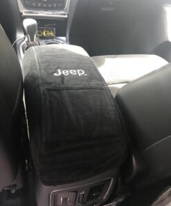 Seat Armour KAJGCB11-14 Officially Licensed Custom Fit Center Console Cover with Jeep Embroidered Logo for Select Jeep Grand Cherokee Models(2011-2017) - (Black) 33 71oZcvZpqhL