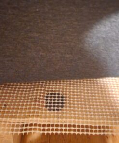 The Original Gorilla Grip Extra Strong Rug Pad Gripper, 5x7 FT, Grips Keep Area Rugs in Place, Thick Slip and Skid Resistant Pads for Hard Floors Under Carpet Mat Cushion and Hardwood Floor Protection 5' x 7' 33 71oa9Ekr JL