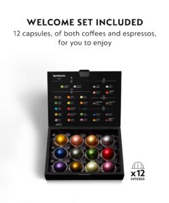 Nespresso Vertuo Coffee and Espresso Machine by De'Longhi with Milk Frother, 1000 Milliliters, Graphite Metal Machine + Frother 22 71oaapEM4uL 2