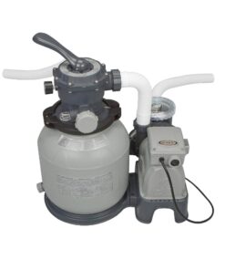 Intex 24ft X 12ft X 52in Ultra Frame Rectangular Pool Set with Sand Filter Pump, Ladder, Ground Cloth & Pool Cover 24 ft x 12 ft x 52 in 32 71oadCMVBWL