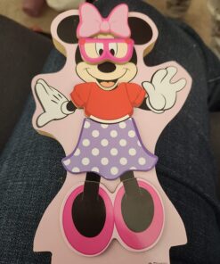 Melissa & Doug Disney Minnie Mouse and Daisy Duck Magnetic Dress-Up Wooden Doll Pretend Play Set (40+ pcs) - Toys, Dress Up Dolls For Preschoolers And Kids Ages 3+ Minnie & Daisy 39 71obHtT0xL