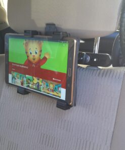 Okra 360° Degree Adjustable Rotating Headrest Car Seat Mount Holder for iPad, Samsung Galaxy,Motorola Xoom, and All Tablets Up to -10.1" 57 71ocDPF1kXL