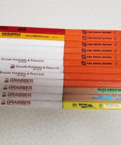 24 Lot Misprint Woodcase Carpenter Pencils, 2 Lead, Bulk Wholesale Lot 11 71ocgBcEjL