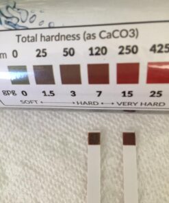 Health Metric Pro Water Hardness Test Kit | Quick & Easy Hard Water Test Strips for Water Softener Dishwasher Well Spa and Pool Water | 50 Tester Strips at 0-425 ppm | Calcium & Magnesium Hardness 1-pack 32 71ock Ao3eL