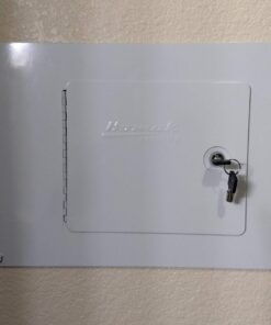 HMC Holdings LLC - First Watch First Watch-Homak Between the Studs High Security Steel Wall Safe, White, WS00017001, 11-3/4-Inch Overall Exterior Height 25 71oclTJOVmL