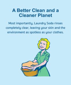 Nellie's Laundry Soda - Concentrated Laundry Detergent Powder - 100 Loads - Eco-Friendly, Vegan, Hypoallergenic, Fragrance-Free, and Non-Toxic Formula Fragrance Free 3.3 Pound (Pack of 1) 24 71oe0X6jRnL 1