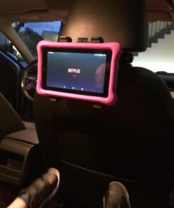 Okra 360° Degree Adjustable Rotating Headrest Car Seat Mount Holder for iPad, Samsung Galaxy,Motorola Xoom, and All Tablets Up to -10.1" 56 71oeP0cWFuL