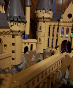 LEGO Harry Potter Hogwarts Castle 71043 Building Set - Model Kit with Minifigures, Featuring Wand, Boats, and Spider Figure, Gryffindor and Hufflepuff Accessories, Collectible for Adults and Teens Standard 94 71oeT4ORkUL