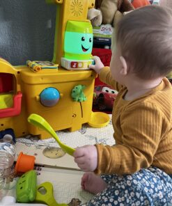 Fisher-Price Laugh & Learn Baby & Toddler Playset Smart Learning Home Interactive Playhouse with Smart Stages Content for Ages 6+ Months (Amazon Exclusive) 34 71oeZ0MBz0L