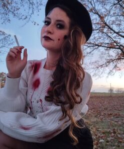 Supperb® Temporary Tattoos - Bleeding Wound, Scar Halloween Halloween Tattoos (Set of 2) 13 71oeZdoOs3L