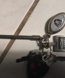 PicoPen Ti -Titanium Mini Ballpoint Pen with Magnetic Keychain Holder, Black Ink Medium Point Pocket Pen for Writing, Bullet Journaling, Taking Notes in Office, Business, and Everyday Carry 38 71of9TjwEL