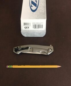 Zero Tolerance 0452CF; Pocket Knife with 4.1” Dual-Finished S35VN Steel Blade, Carbon Fiber Front and Titanium Back Handle Scales, KVT Ball-Bearing Opening, Frame Lock, Deep-Carry Pocketclip; 4.6 OZ.,Large 83 71ofu8BpBlL