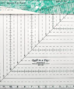 Quilt in a Day 12-1/2-Inch by 12-1/2-Inch Square Up Ruler 1 Pack Multicolor