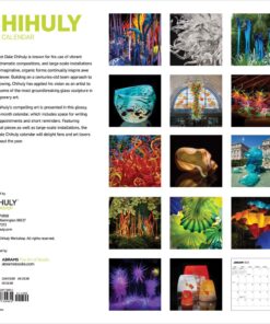 Alternative view of Chihuly 2019 Wall Calendar