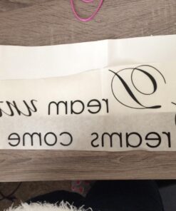 Picniva Black 5'' X 24'' Dream Until Your Dreams Come True Wall Famous PVC Wall Sticker Decal Quote Art Vinyl 5'' X 24'' 19 71ogzbdS2zL