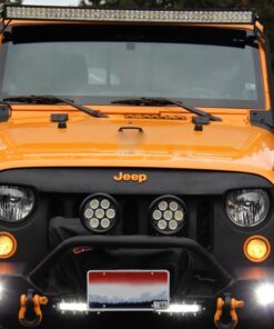 Senlips 50" 288W Spot&Flood Combo Light Bar Waterproof, 52 inch led Light bar, Led Off Road Jeeps Truck Bar Work Driving Lights Fog Lamp for Trucks ATV Vehicle Accessories 34 71ojEGMXfYL