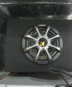 Single Car Truck Wedge Black Subwoofer Box Sealed Enclosure for 8-Inch Woofer 8F 11 71okGnWe4OL