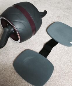 Perfect Fitness Ab Carver Pro Roller Wheel With Built In Spring Resistance, At Home Core Workout Equipment, Red 35 71omsnCQGwL