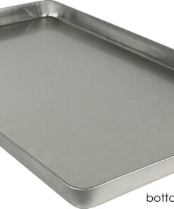 Reston Lloyd Rectangular Burner Cover, Stainless Steel, Set of 2, Stainless Look 19 71onHv8YnOL