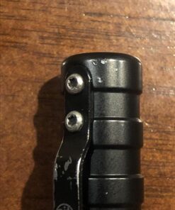 Smith & Wesson SWPENMP2BK 5.8in Aircraft Aluminum Refillable Tactical Screw Cap Pen for Outdoor, Survival, Camping and EDC 40 71onUURg7EL