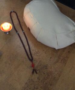 Seat Of Your Soul Crescent Meditation Cushion –10 Colors Half-Moon Yoga Pillow; Organic Cotton Zafu Cover & Zipper Liner to Adjust USA Buckwheat Hulls; Floor Pouf for Sitting Kids, Men or Women Natural 27 71onYzNh1L