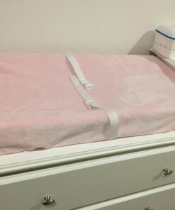 Summer Infant Contoured Changing Pad, 16 x 32 – Comfortable & Secure, With Security Strap And Two High Curved Sides, Easy To Clean (Pack of 1) 2-Sided Pad 45 71ooTO8 rlL