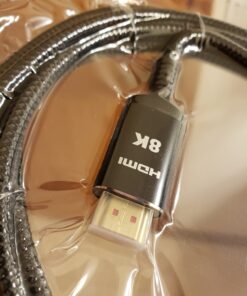 Snowkids 10K 8K HDMI Cable 2.1 10FT/3M 48Gbps, Certified 48Gbps High Speed 3D 8K60 4K120 144Hz Braided HDMI Cord eARC HDR10 HDCP 2.2&2.3 Compatible with Roku TV/PS5/HDTV/Blu-ray Black 10feet 1 38 71oqsq6jZvL 4