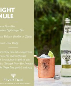 Fever-Tree Refreshingly Light Ginger Beer, No Artificial Sweeteners, Flavourings or Preservatives, 16.9 Ounce 500 ml (Pack of 8) 16.9 Fl Oz (Pack of 8) 24 71orz46uzNL