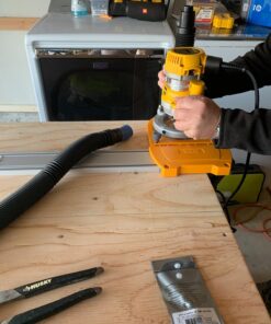 Bora Router Dado Jig, the Woodworking Router Guide That Allows For Precise, Straight Dados, Rabbets, and Mortises | 542005, orange 32 71otKemzISL