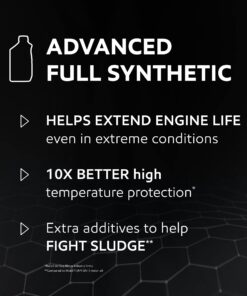 Mobil 1 Advanced Full Synthetic Motor Oil 5W-30, 6-pack of 1 quarts 1 Quarts(6-Pack) 20 71otkEy65KL