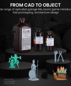 ELEGOO ABS-Like 3D Printer Resin LCD UV-Curing Resin 405nm Standard Photopolymer Resin for LCD/MSLA/DLP 3D Printing Grey 500g ABS Grey 500g 40 71ouMKbDG8L