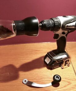 KONA Manual Coffee Grinder, Conical Burr Mill with Adjustable Setting, Best Ceramic Burr Coffee Grinder for Aeropress, Drip Coffee, Espresso, French Press, Turkish Brew 39 71ouaDvJPPL