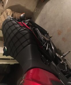 PowerTye 50152 Black 15"X15" Cargo Net featuring 6 Adjustable Hooks & Tight 2"x2" Mesh 36 71ovmdIgwRL