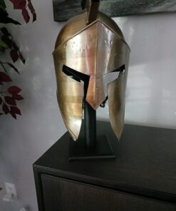 SZCO Supplies 17” Black Wooden Full-Sized Helmet/Headwear Display Stand with Base Hardware (910942) 18 71ovvz7kDFL