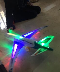 Kidsthrill Kids Airplane Toy, Bump & Go Technology, Toy Airplane With Flashing Colorful Lights Music & Airplane Sounds, Toddler Toys For Boys & Girls Gifts age 3 4 5 6 7 8 9 10 11 12 years old A380 37 71ovzo8JoL