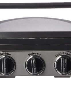 Cuisinart Griddler Gourmet, 5 Functions in 1 Unit: Contact Grill, Panini Press, Full Grill, Full Griddle, and Half Grill/Half Griddle 12 71owbUsjtNL