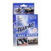 TEAR-AID Vinyl Seat Repair Kit, Type B Clear Patch for Vinyl and Vinyl-Coated Materials, Works On Cars, Motorcycles, Jetski, Boats & More, Blue Box Seat Repair (Pack of 1)