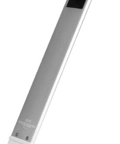 Luxe Cordless Eye Friendly LED Desk Lamp, USB Rechargeable up to 40 Hours of Continuous Light, Touch Control 6 Brightness Levels 3 Light Modes 360° Adjustable Modern Design Portable (Silver) (Silver) Silver 22 71oxOIP qiL